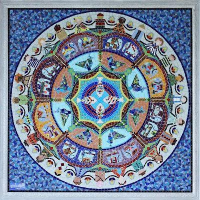 This original piece of artwork, a mosaic titled "Let Our Diversity Be a Uniting Force", hangs in the Swift Building as a reminder of Penn State DuBois' commitment to diversity on campus.